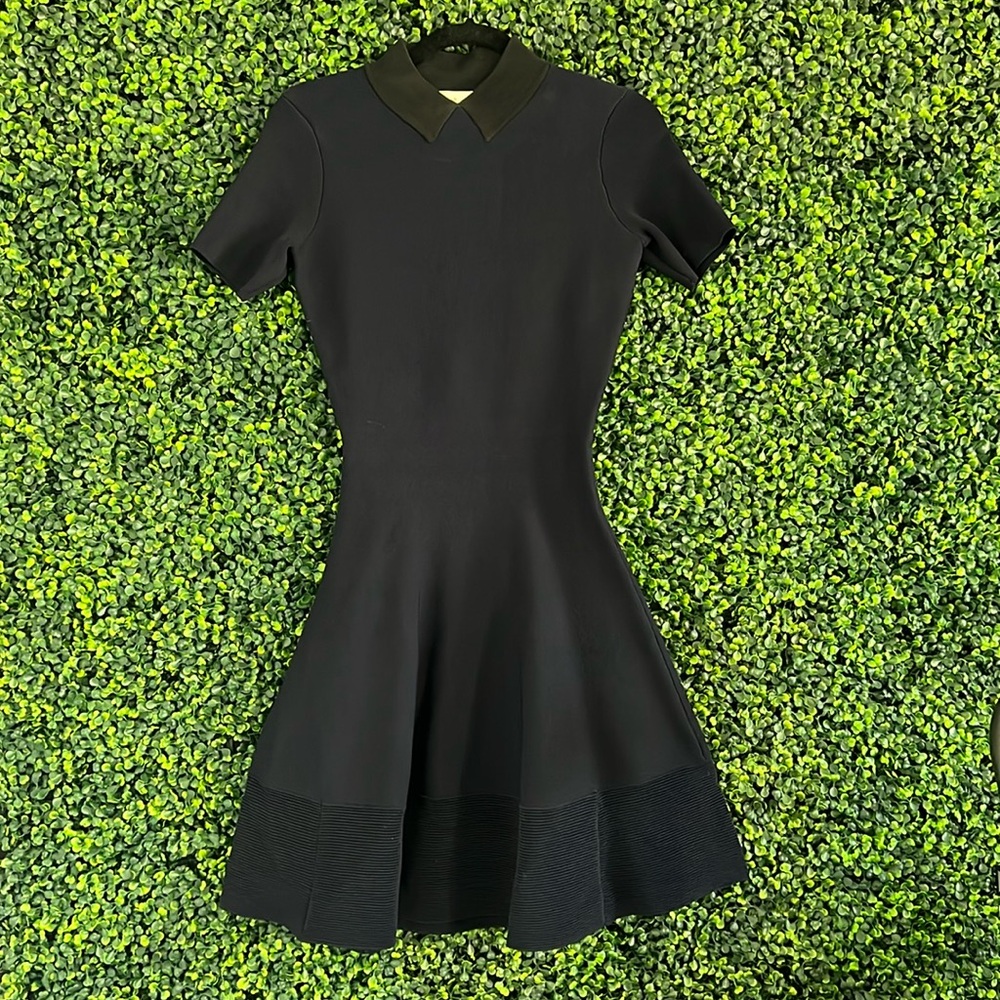 Kate Spade | navy collared stretch dress